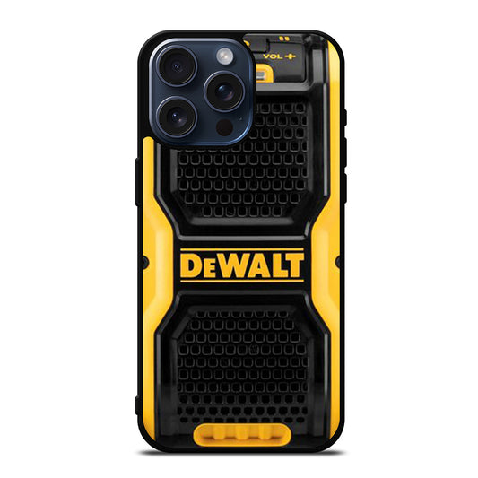 DEWALT SPEAKER SOUND iPhone 15 Pro Max Case Cover