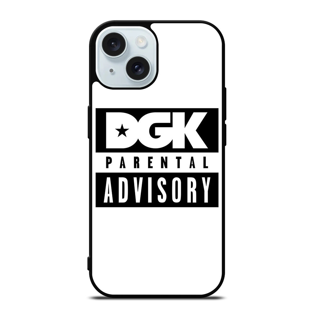 DGK PARENTAL ADVISORY LOGO iPhone 15 Case Cover