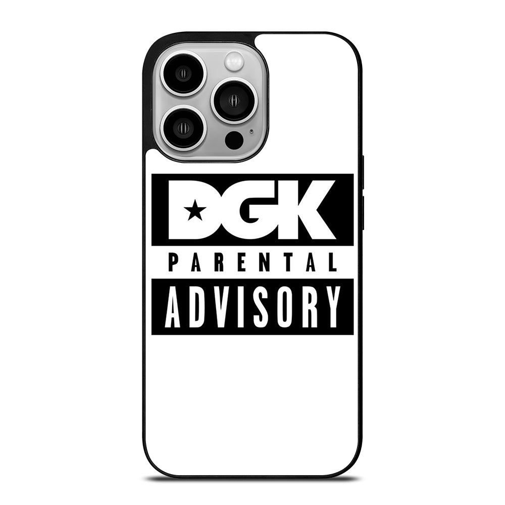 DGK PARENTAL ADVISORY LOGO iPhone 14 Pro Case Cover