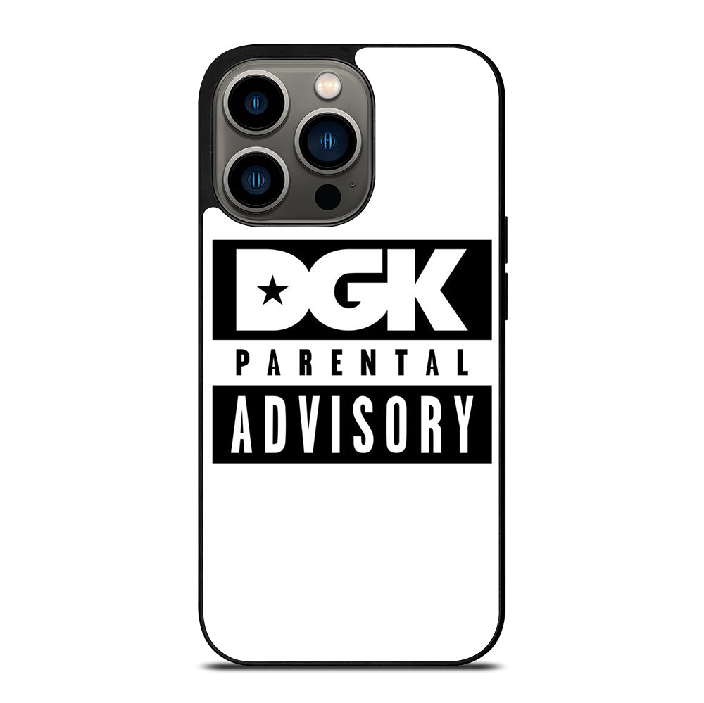 DGK PARENTAL ADVISORY LOGO iPhone 13 Pro Case Cover