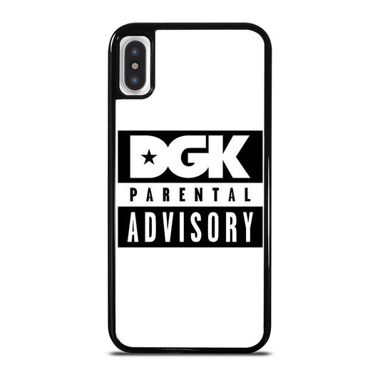DGK PARENTAL ADVISORY LOGO iPhone X / XS Case Cover