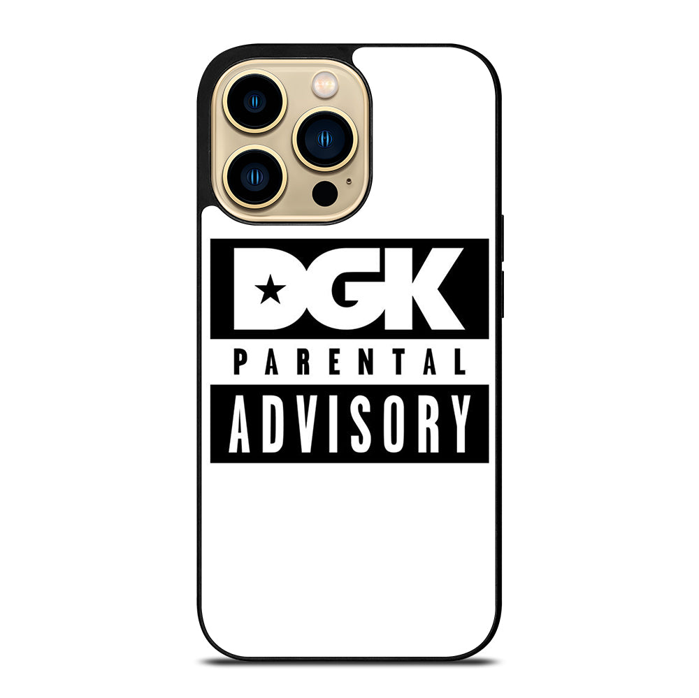 DGK PARENTAL ADVISORY LOGO iPhone 14 Pro Max Case Cover