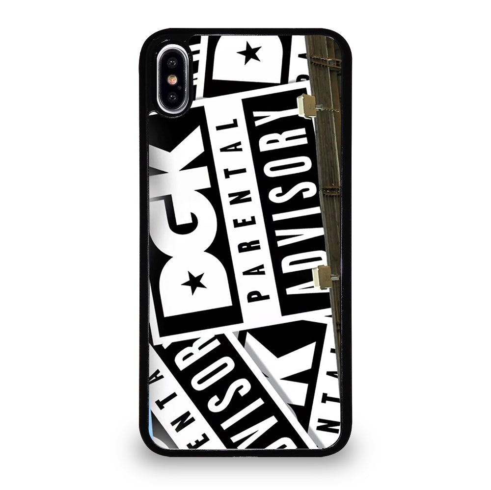DGK PARENTAL ADVISORY PATTERN iPhone XS Max Case Cover