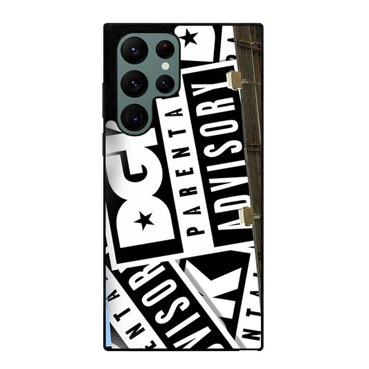 DGK PARENTAL ADVISORY PATTERN Samsung Galaxy S22 Ultra Case Cover