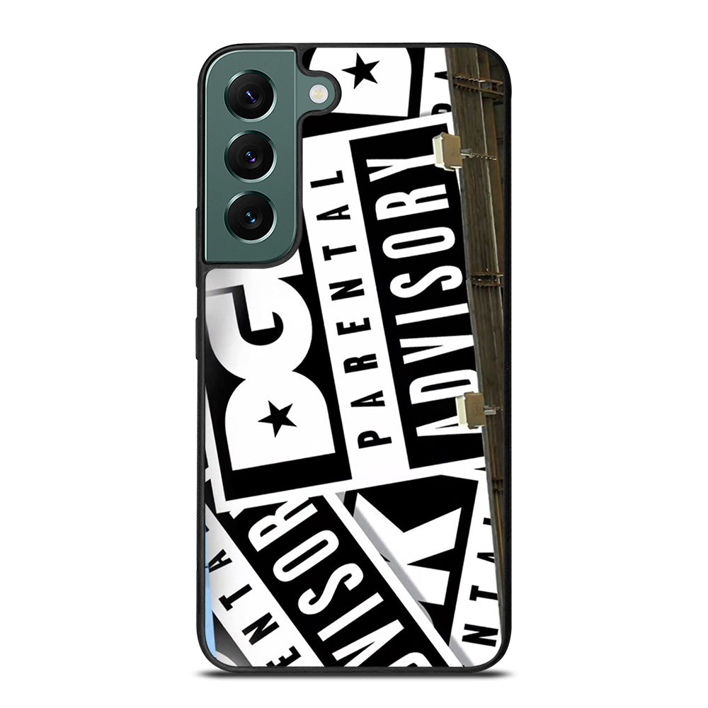 DGK PARENTAL ADVISORY PATTERN Samsung Galaxy S22 Case Cover