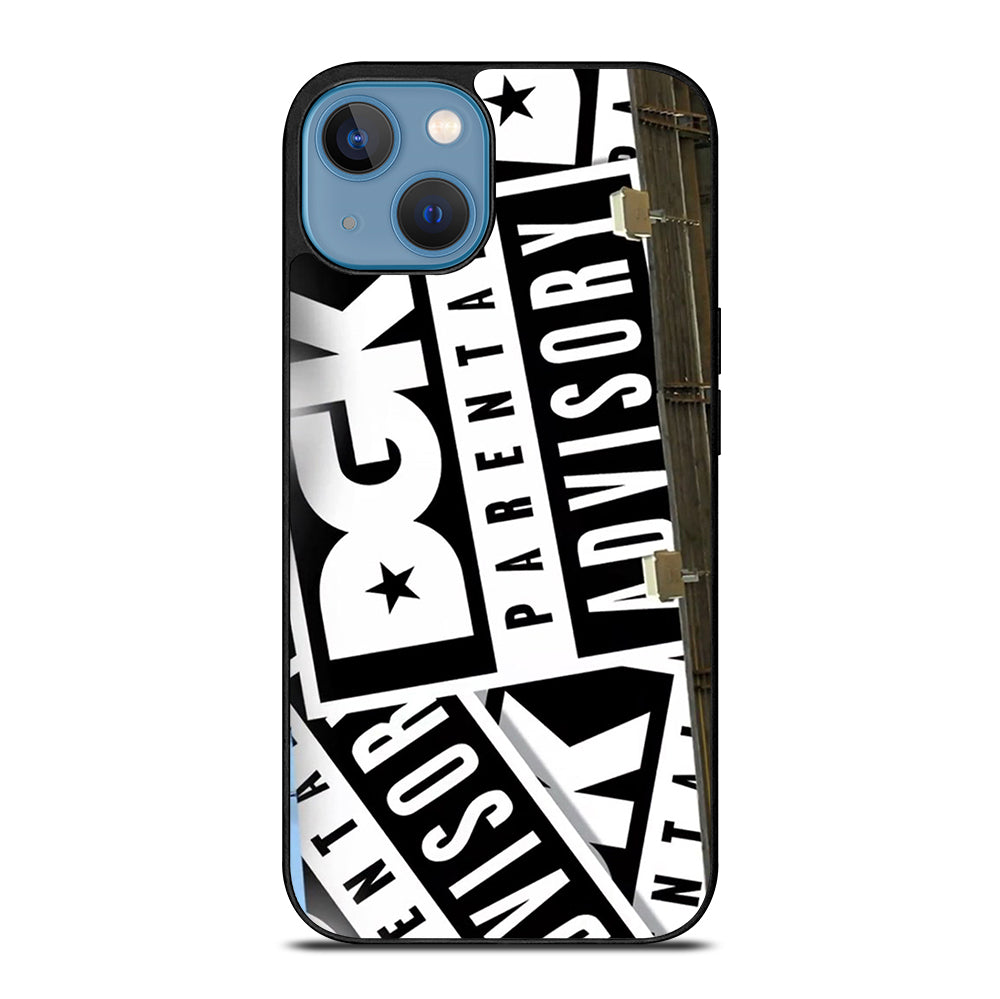 DGK PARENTAL ADVISORY PATTERN iPhone 13 Case Cover