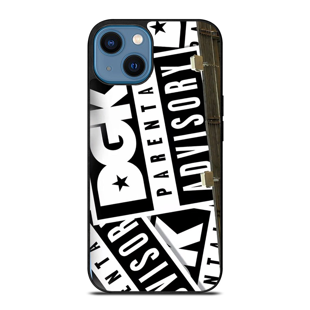 DGK PARENTAL ADVISORY PATTERN iPhone 14 Case Cover
