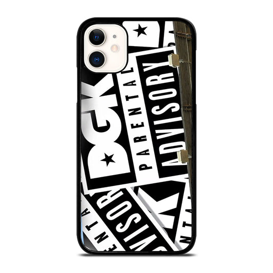 DGK PARENTAL ADVISORY PATTERN iPhone 11 Case Cover