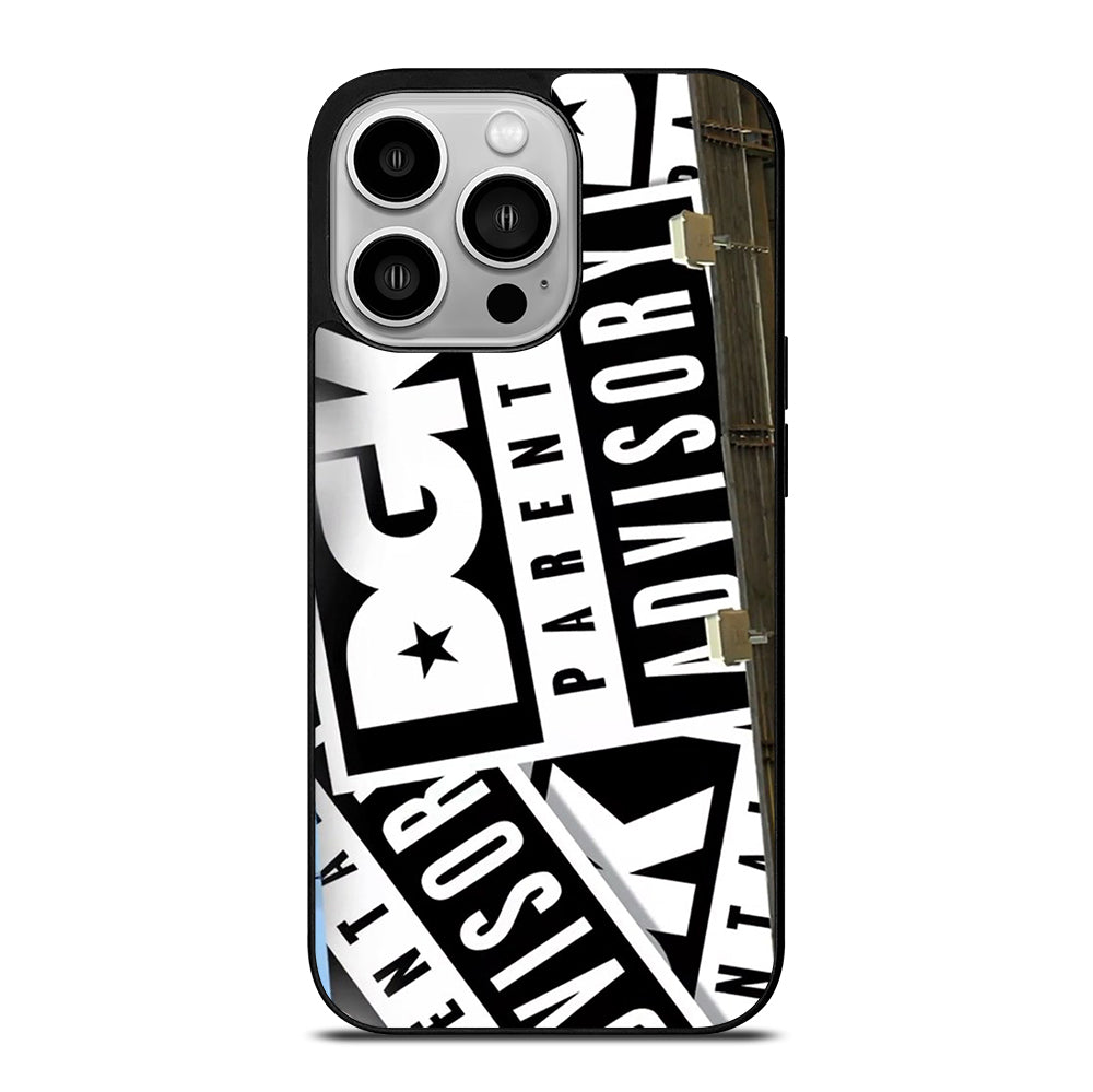 DGK PARENTAL ADVISORY PATTERN iPhone 14 Pro Case Cover