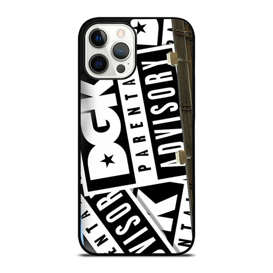 DGK PARENTAL ADVISORY PATTERN iPhone 12 Pro Max Case Cover
