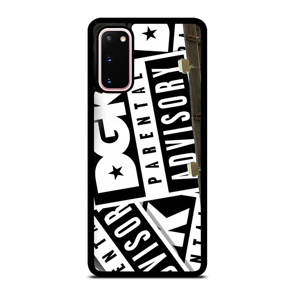 DGK PARENTAL ADVISORY PATTERN Samsung Galaxy S20 Case Cover