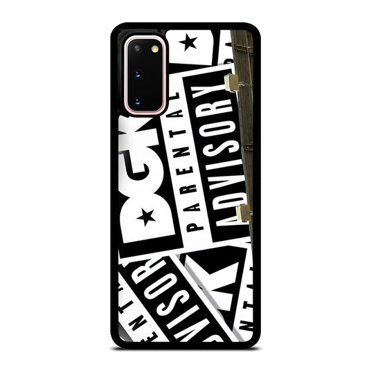 DGK PARENTAL ADVISORY PATTERN Samsung Galaxy S20 Case Cover