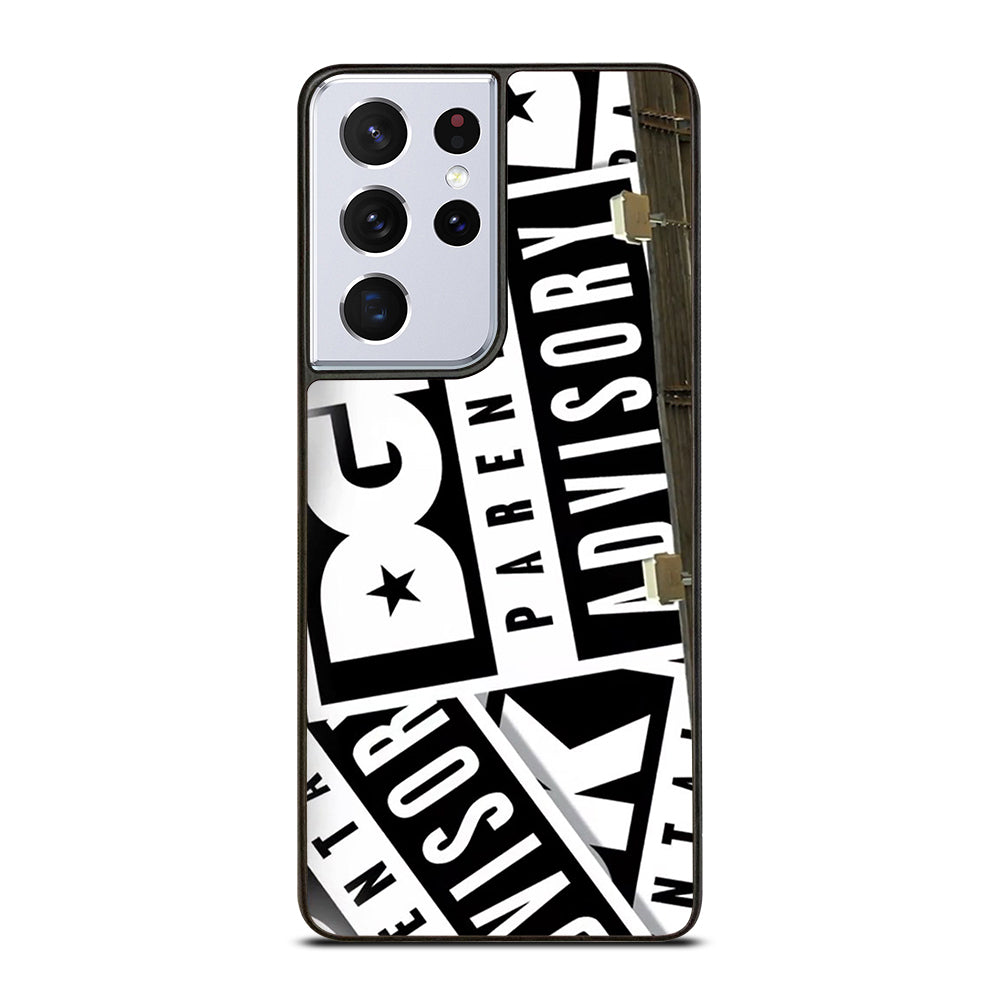 DGK PARENTAL ADVISORY PATTERN Samsung Galaxy S21 Ultra Case Cover