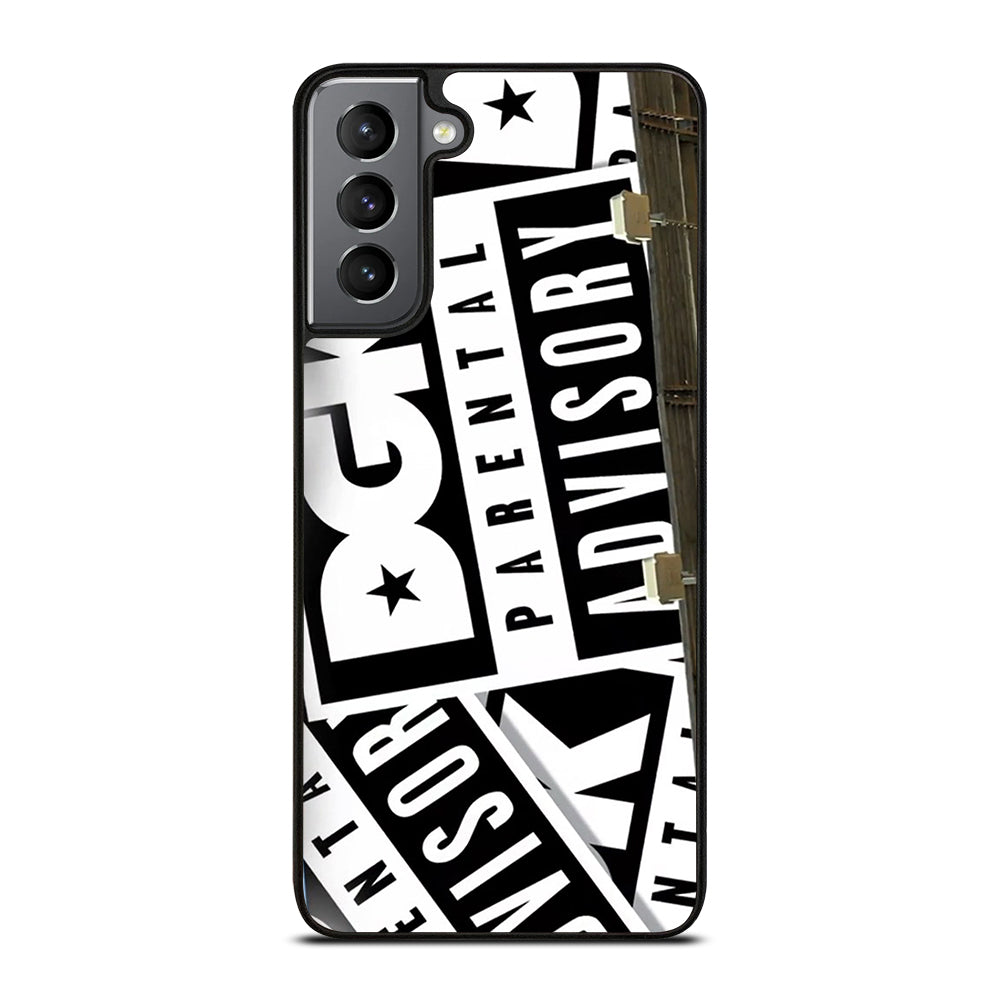 DGK PARENTAL ADVISORY PATTERN Samsung Galaxy S21 Plus Case Cover