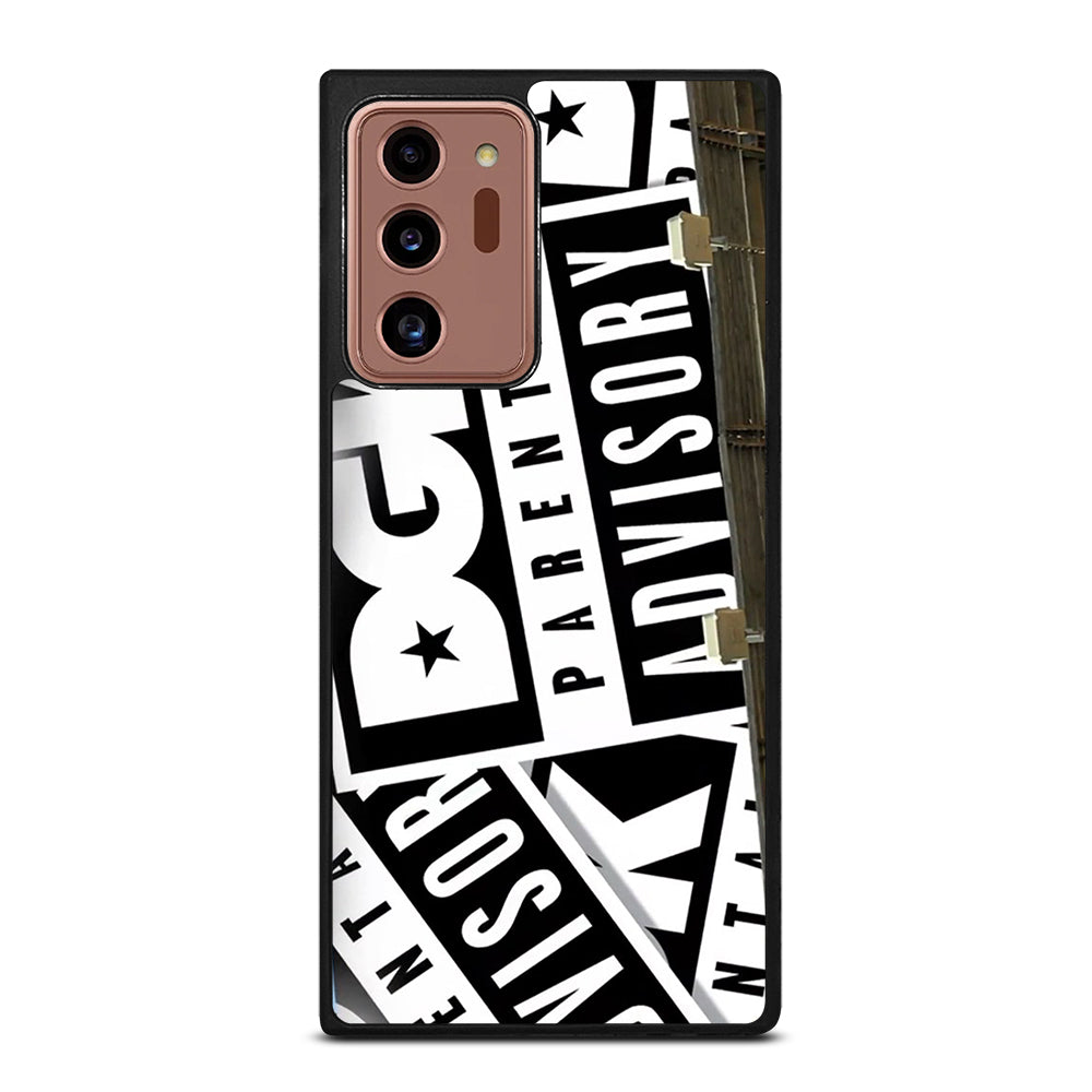DGK PARENTAL ADVISORY PATTERN Samsung Galaxy Note 20 Ultra Case Cover