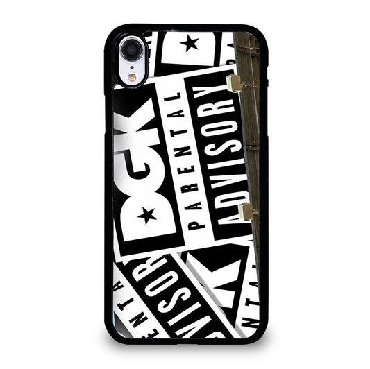 DGK PARENTAL ADVISORY PATTERN iPhone XR Case Cover