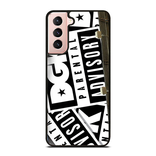 DGK PARENTAL ADVISORY PATTERN Samsung Galaxy S21 Case Cover
