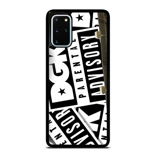 DGK PARENTAL ADVISORY PATTERN Samsung Galaxy S20 Plus Case Cover