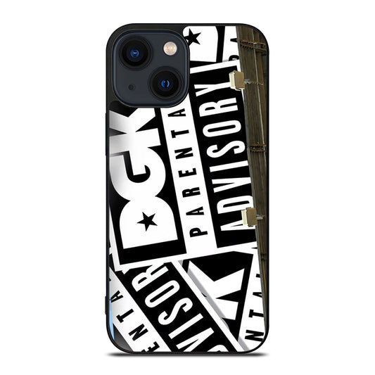 DGK PARENTAL ADVISORY PATTERN iPhone 14 Plus Case Cover