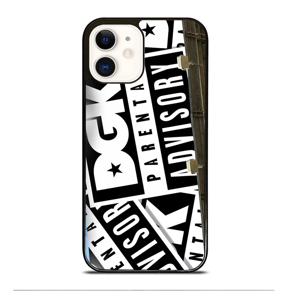 DGK PARENTAL ADVISORY PATTERN iPhone 12 Case Cover