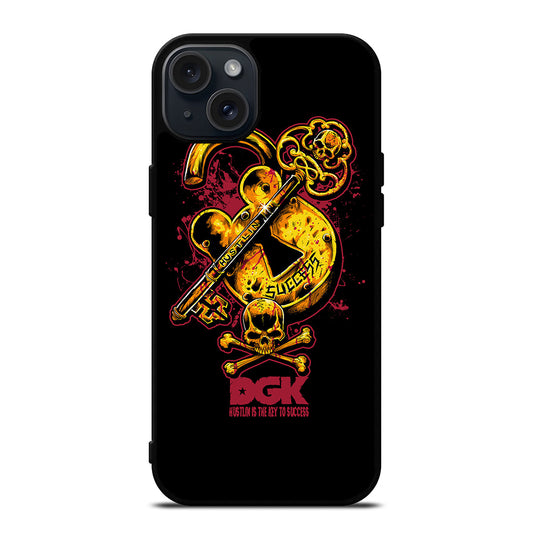 DGK SKATEBOARDING 3 iPhone 15 Plus Case Cover