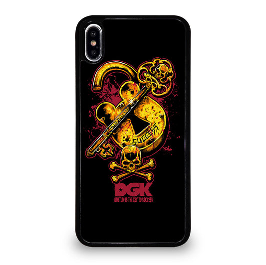 DGK SKATEBOARDING 3 iPhone XS Max Case Cover