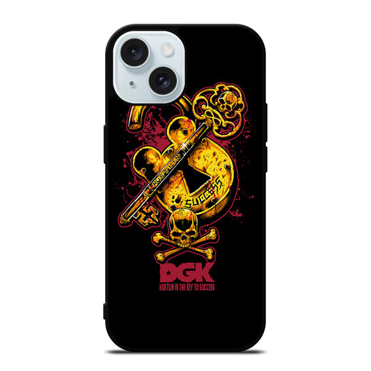 DGK SKATEBOARDING 3 iPhone 15 Case Cover