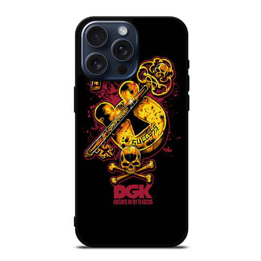 DGK SKATEBOARDING 3 iPhone 15 Pro Max Case Cover