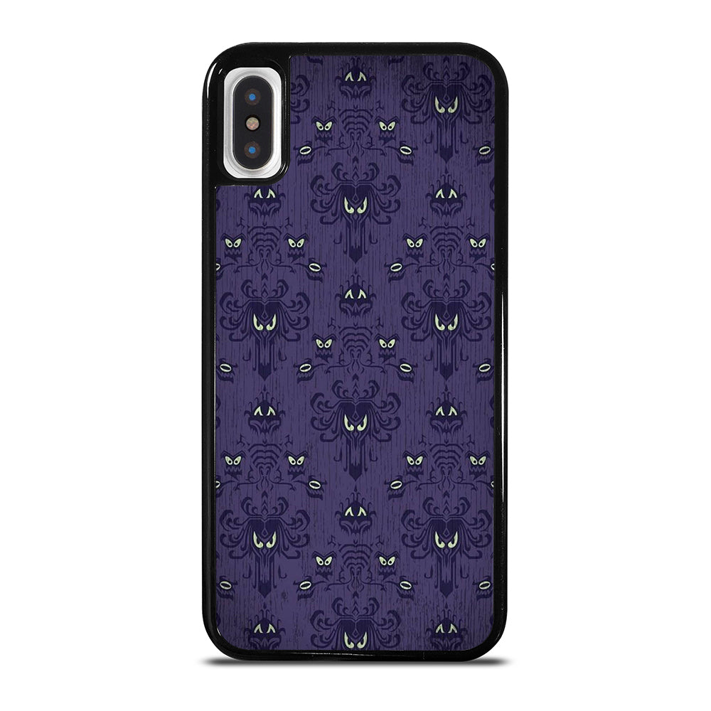DISNEY HAUNTED MANSION PATTERN ART iPhone X / XS Case Cover
