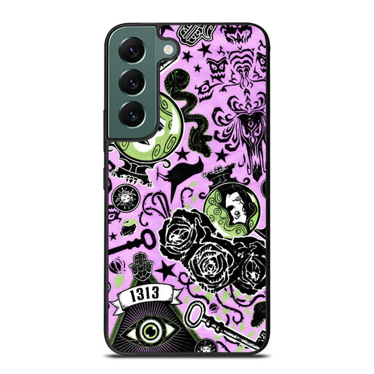 DISNEY HAUNTED MANSION PATTERN ART 2 Samsung Galaxy S22 Case Cover