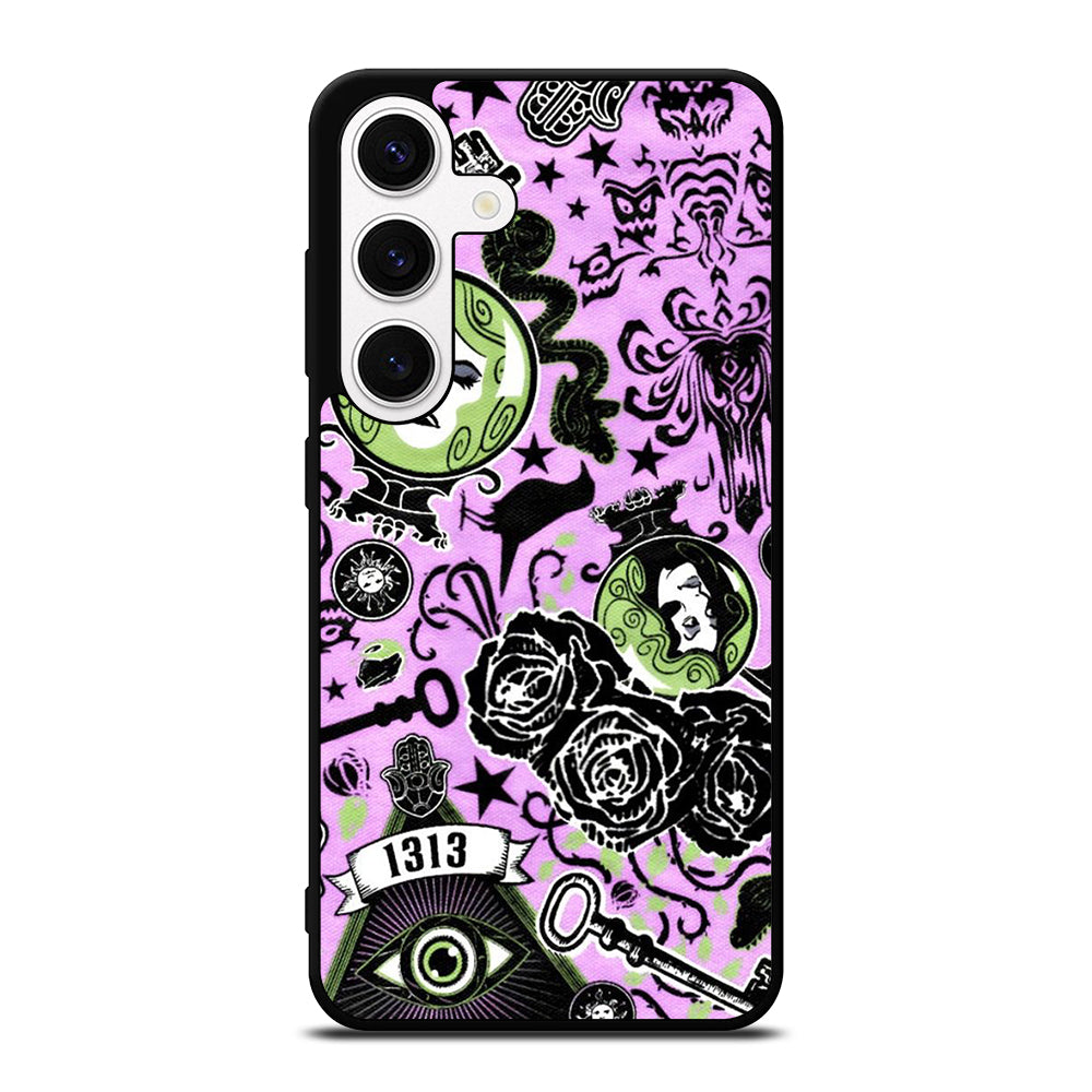 DISNEY HAUNTED MANSION PATTERN ART 2 Samsung Galaxy S24 Case Cover