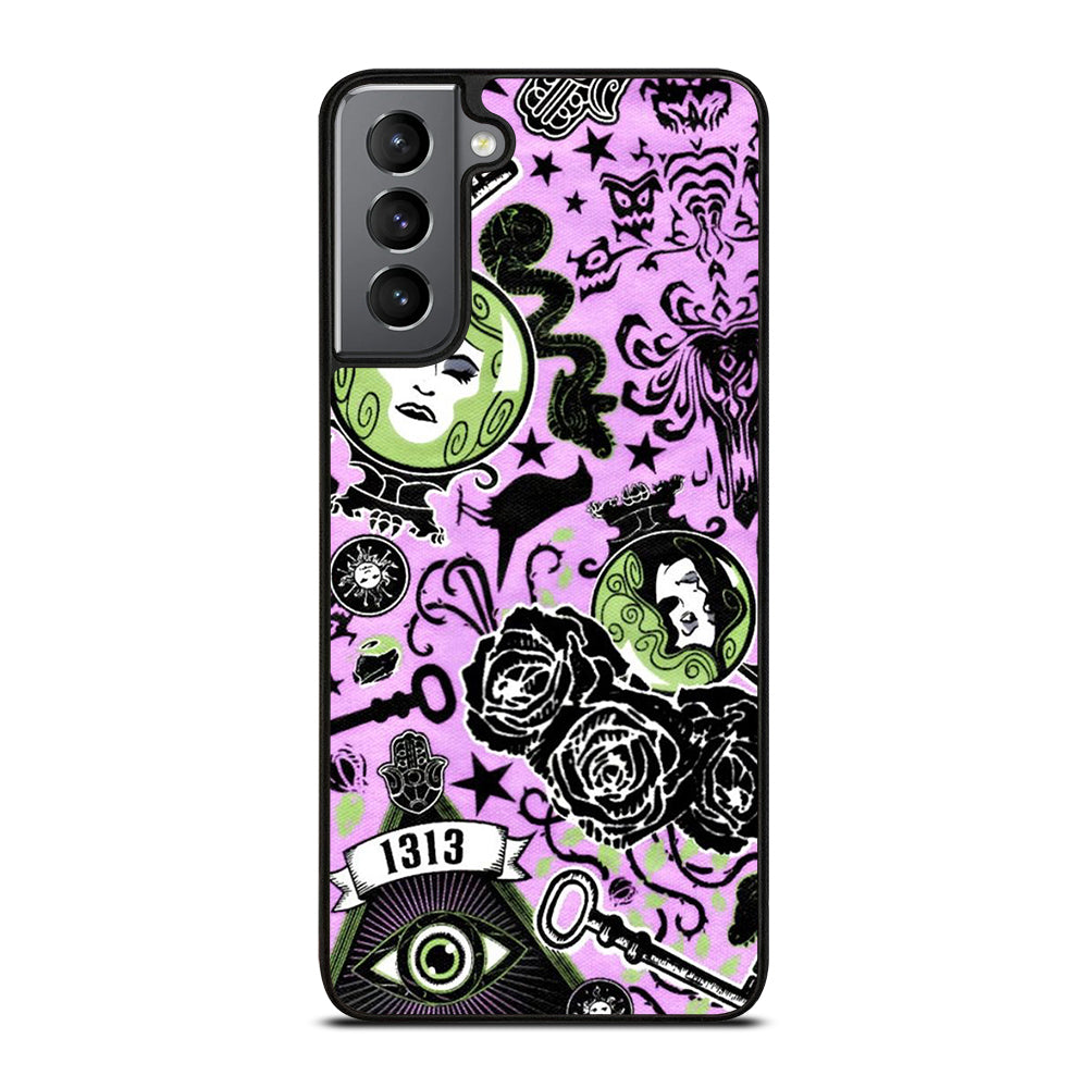 DISNEY HAUNTED MANSION PATTERN ART 2 Samsung Galaxy S21 Plus Case Cover
