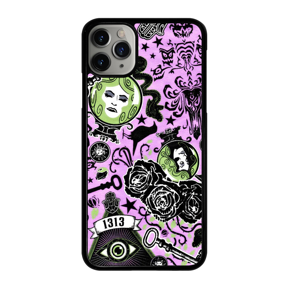 DISNEY HAUNTED MANSION PATTERN ART 2 iPhone 11 Pro Max Case Cover