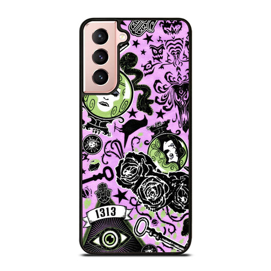 DISNEY HAUNTED MANSION PATTERN ART 2 Samsung Galaxy S21 Case Cover