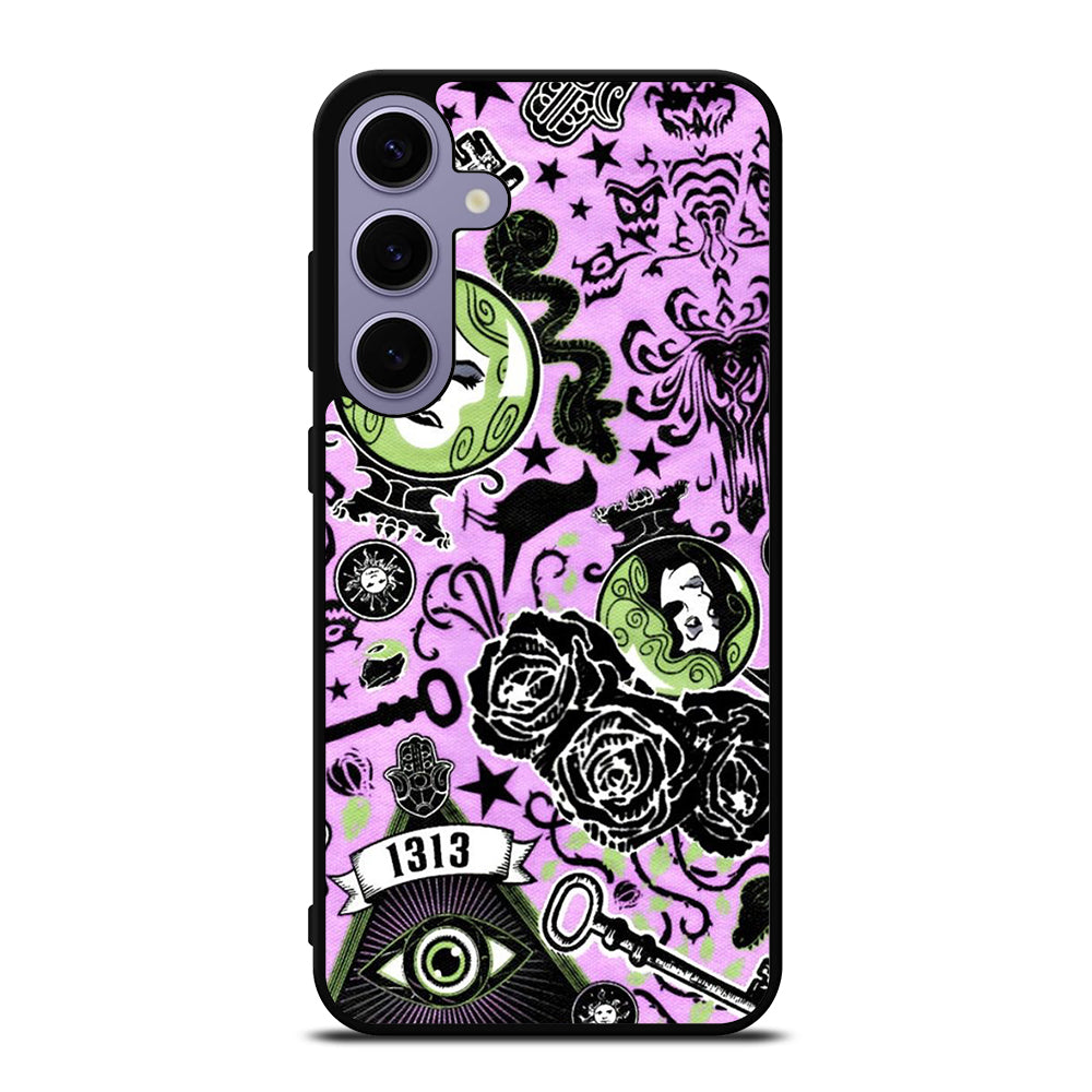 DISNEY HAUNTED MANSION PATTERN ART 2 Samsung Galaxy S24 Plus Case Cover
