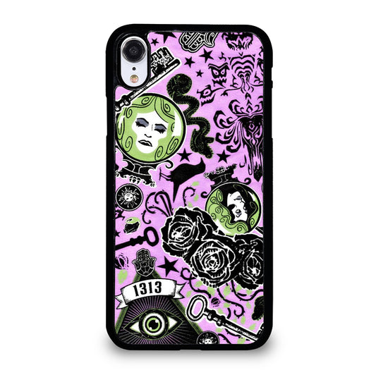 DISNEY HAUNTED MANSION PATTERN ART 2 iPhone XR Case Cover