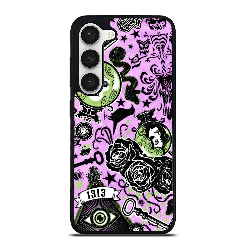 DISNEY HAUNTED MANSION PATTERN ART 2 Samsung Galaxy S23 Case Cover
