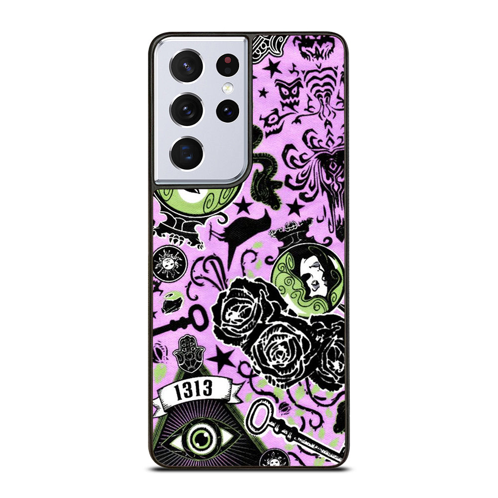 DISNEY HAUNTED MANSION PATTERN ART 2 Samsung Galaxy S21 Ultra Case Cover
