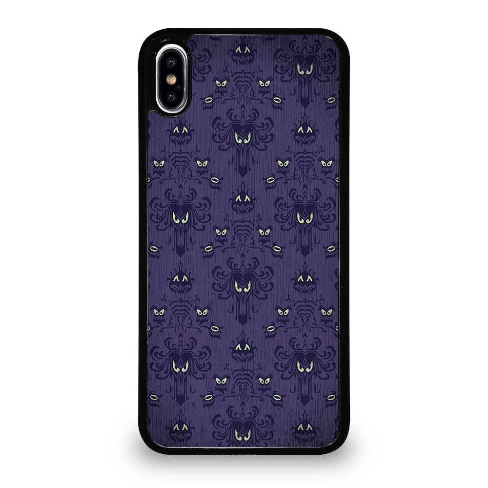 DISNEY HAUNTED MANSION PATTERN ART iPhone XS Max Case Cover