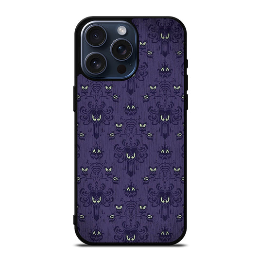 DISNEY HAUNTED MANSION PATTERN ART iPhone 15 Pro Max Case Cover