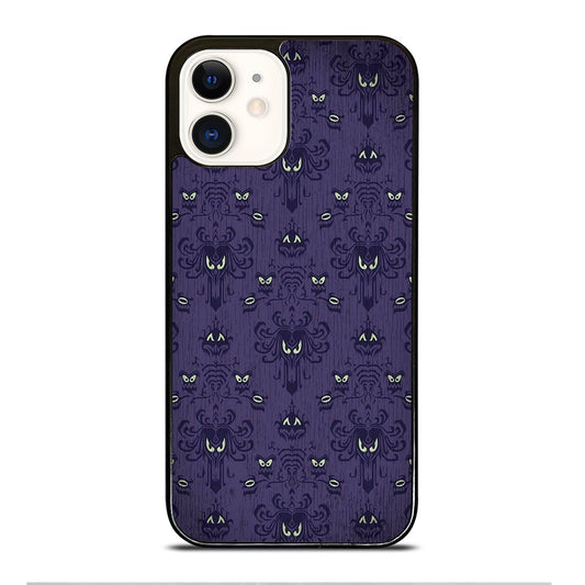 DISNEY HAUNTED MANSION PATTERN ART iPhone 12 Case Cover