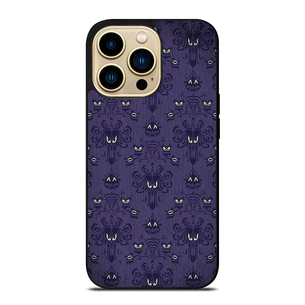 DISNEY HAUNTED MANSION PATTERN ART iPhone 14 Pro Max Case Cover