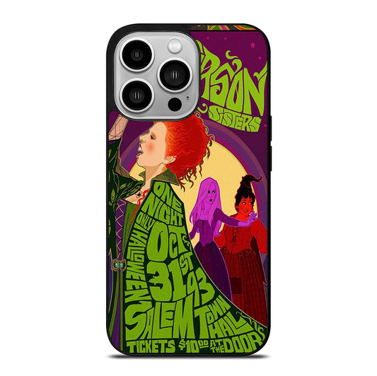 DISNEY HOCUS POCUS POSTER iPhone 14 Pro Case Cover