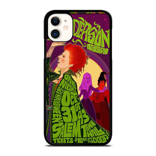 DISNEY HOCUS POCUS POSTER iPhone 11 Case Cover