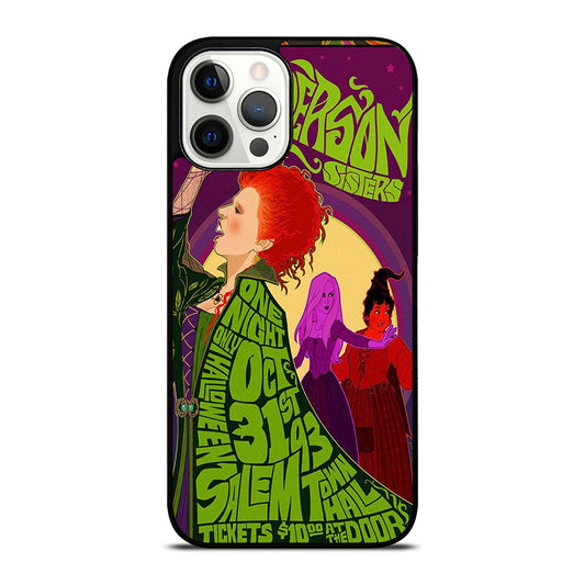 DISNEY HOCUS POCUS POSTER iPhone 12 Pro Max Case Cover