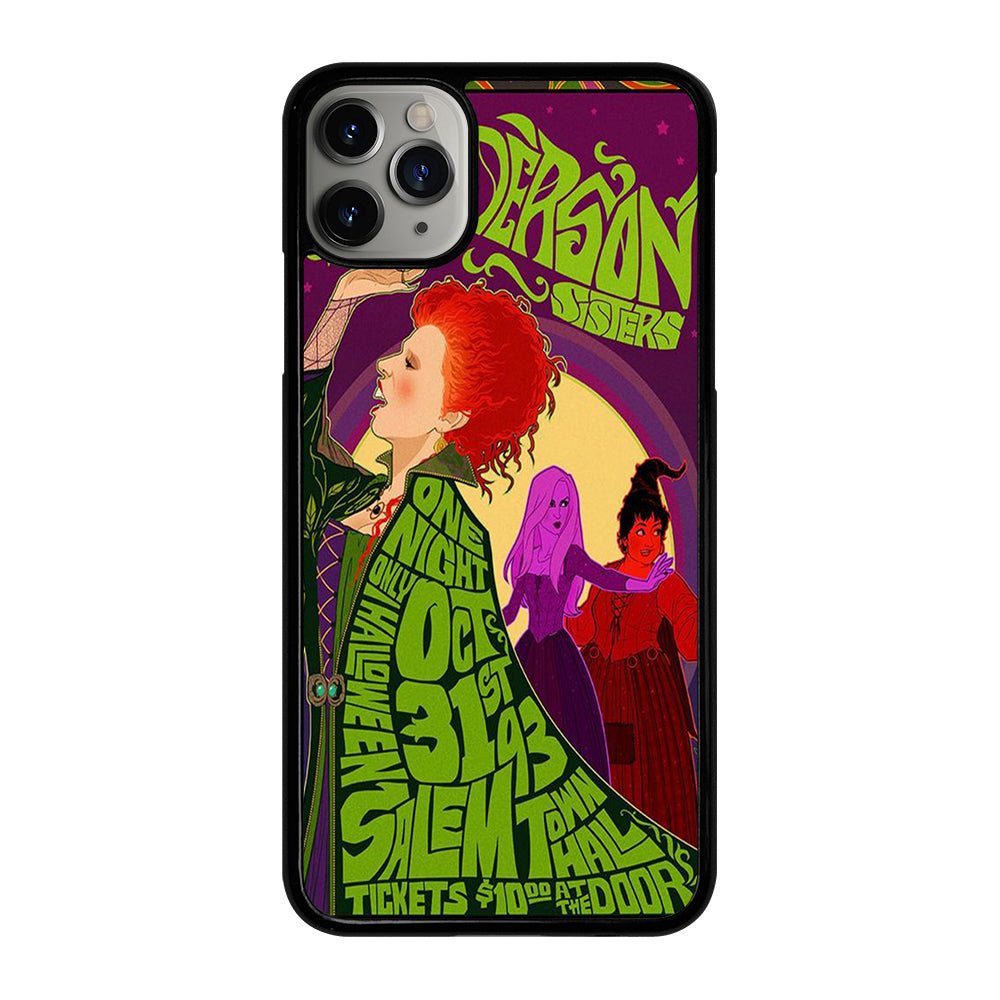 DISNEY HOCUS POCUS POSTER iPhone 11 Pro Max Case Cover