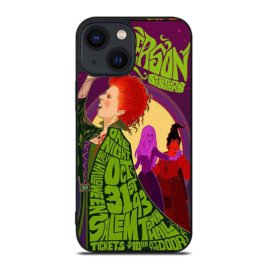 DISNEY HOCUS POCUS POSTER iPhone 14 Plus Case Cover