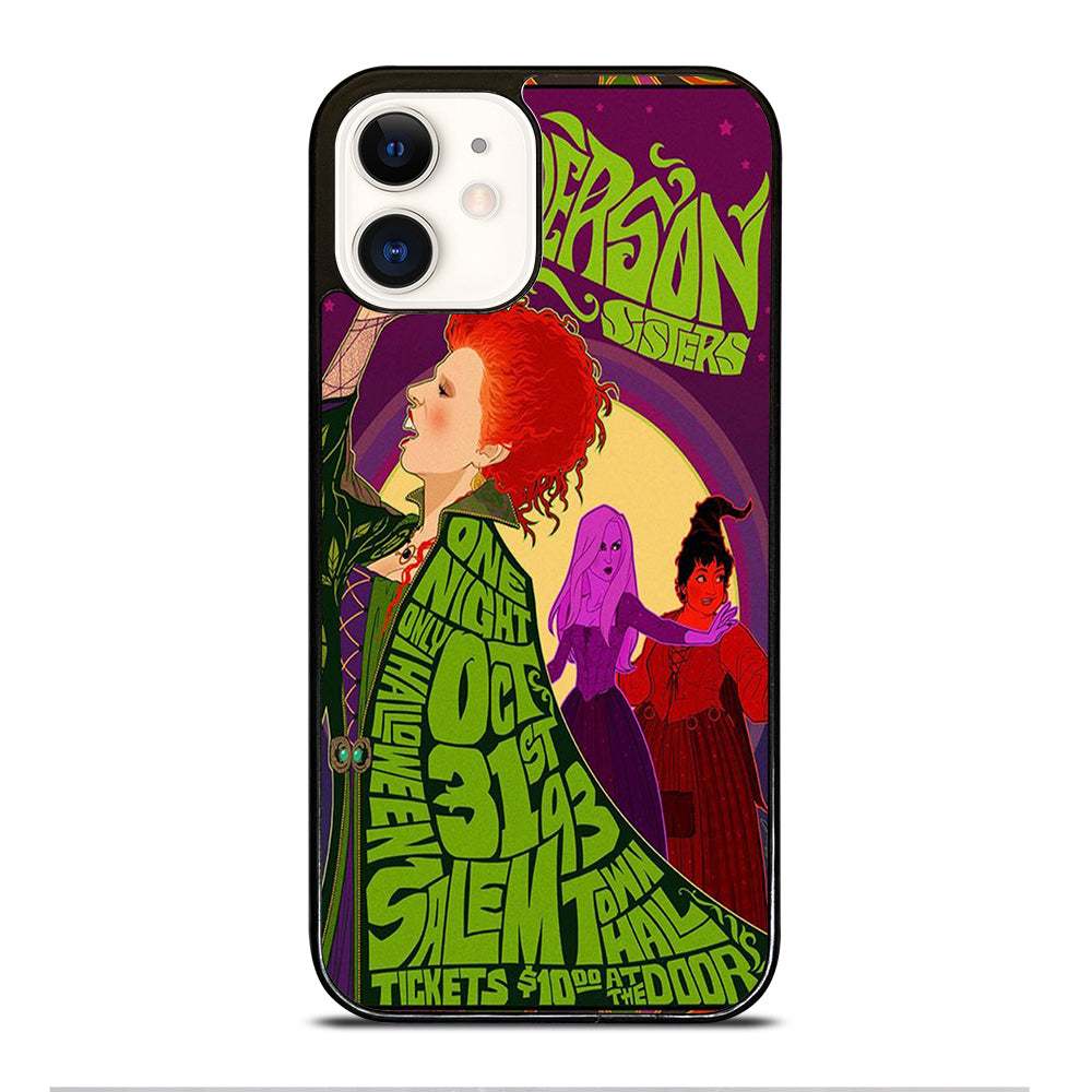 DISNEY HOCUS POCUS POSTER iPhone 12 Case Cover