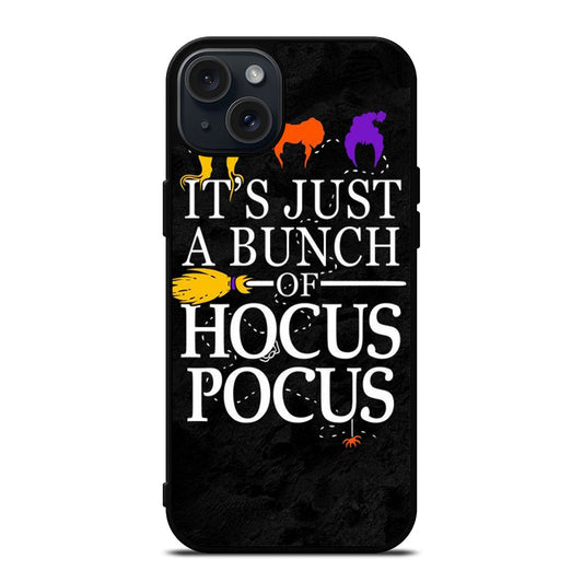 DISNEY HOCUS POCUS QUOTE CARTOON iPhone 15 Plus Case Cover