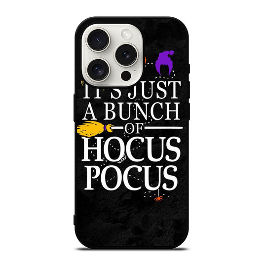 DISNEY HOCUS POCUS QUOTE CARTOON iPhone 15 Pro Case Cover